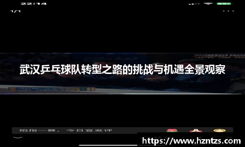 武汉乒乓球队转型之路的挑战与机遇全景观察