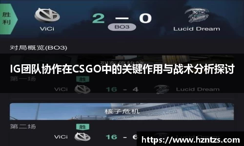 IG团队协作在CSGO中的关键作用与战术分析探讨