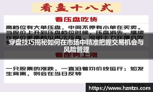 穿盘技巧揭秘如何在市场中精准把握交易机会与风险管理